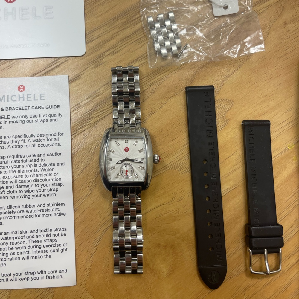 Michele Urban Mini Quartz Ladies Watch - Picture 10 of 10